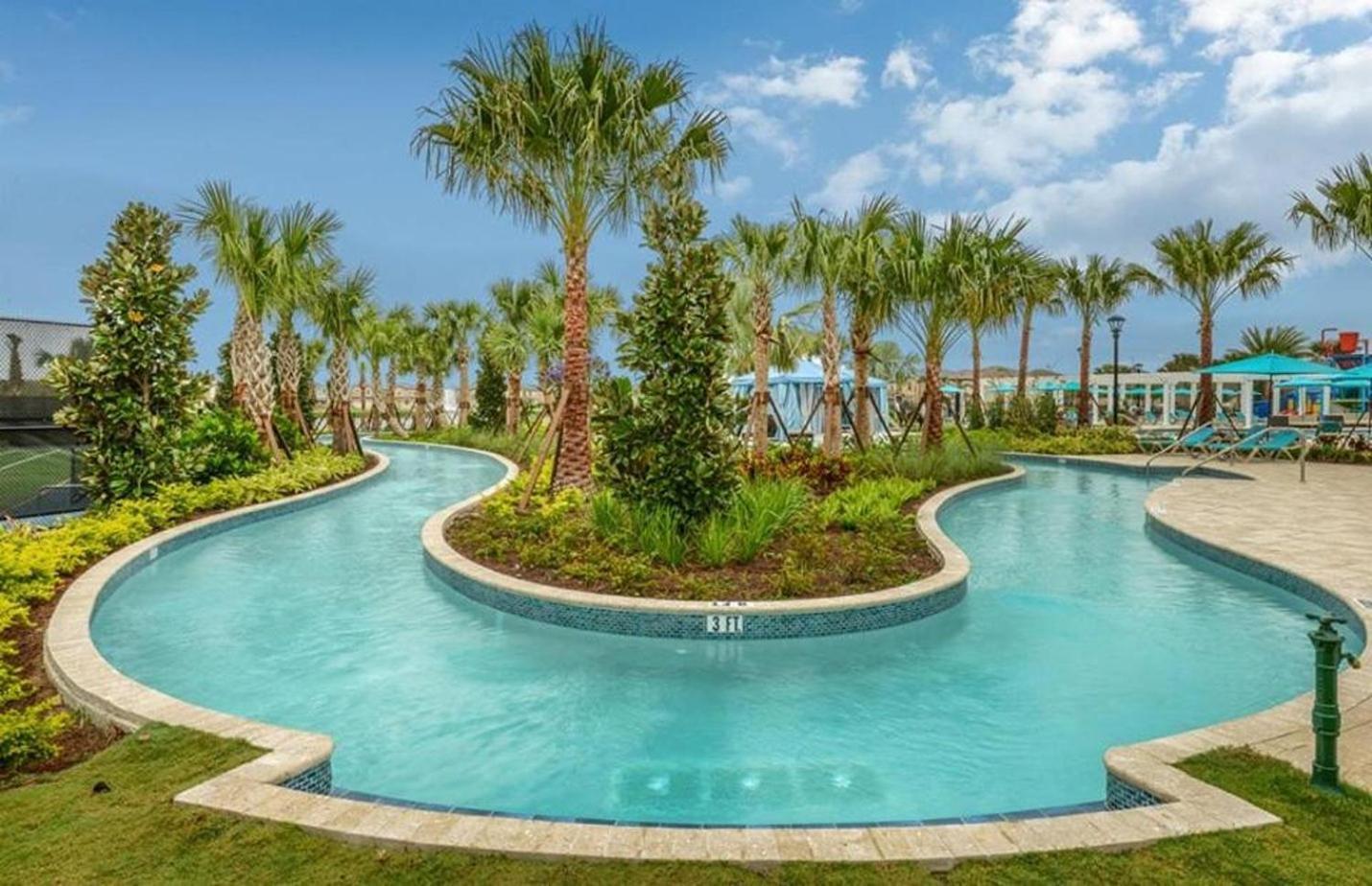 Large Villa Wprivate Pool Game Room Waterpark 基西米 外观 照片